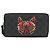 Cartera con cremallera GG Supreme de GUCCI Negro Roja Gris antracita