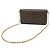 Borsa a tracolla Louis Vuitton Monogram Pochette Felicie Fuschia - vista 3
