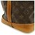 Borsa a Spalla Louis Vuitton Monogram Noe Marrone - vista 9