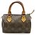 Borsa Clutch Louis Vuitton Monogram Mini Speedy M41534 Marrone