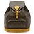 Zaino e Borsa a Spalla Louis Vuitton Monogram Montsouris MM Marrone - vista 2