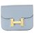 Hermès Hermes Constance Slim Bi-Fold Wallet Blau