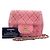 Borsa a tracolla Chanel Mini Matelassé in rosa