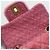 Borsa a tracolla Chanel Mini Matelassé in rosa - vista 11