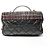 Borsa a tracolla 2-Way in Tweed Matelassé Chanel Nero - vista 2
