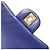 Borsa a tracolla Chanel in agnello Chevron Blu - vista 10