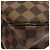 Borsa Louis Vuitton Damier Evora MM Damier ebene - vista 3