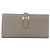 Hermès Cartera Hermes Bearn Soufflé Verso Gris pardo