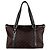 Borsa a mano Gucci in tela nylon marrone e pelle