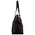 Borsa a mano Gucci in tela nylon marrone e pelle - vista 2