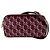 Borsa a tracolla in pelle bordeaux Gucci Bordò