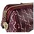 Borsa a tracolla in pelle bordeaux Gucci Bordò - vista 8