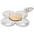 Portachiavi Louis Vuitton Vivienne Head Monogram Argento - vista 3
