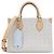 Borsa Louis Vuitton LV Romance OnTheGo Bianco Blu