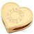 Hermès Hermes Mini Coeur Schalring Golden