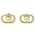 Orecchini Christian Dior Petite CD Jolie E3170WOMRS D'oro