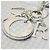 Borsa Christian Dior Lady Medium Argento - vista 4