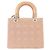 Borsa Christian Dior Lady Medium VRB44551 Beige - vista 2