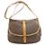 Borsa a Spalla Louis Vuitton Saumur 35 Nero - vista 2