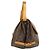 Borsa a Spalla Louis Vuitton Saumur 35 Nero - vista 3