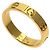 Anello Love di Cartier in oro giallo 18K