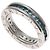 Bulgari Anello Bvlgari B.zero1 in oro bianco 18K con topazio blu