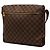 Borsa a tracolla Louis Vuitton Damier Brooklyn MM Marrone - vista 2