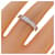 Tiffany & Co Tiffany Full Circle Square Band Ring  - view 4