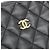 Borsa Chanel in pelle nera Nero - vista 4