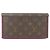 Cartera Louis Vuitton Monogram Portefeuille Flore Castaño Fucsia - vista 2