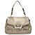 Salvatore Ferragamo Sofia Satchel Leder Medium Golden