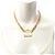 Collana Chanel RUE CAMBON placcata oro D'oro Metallico - vista 3