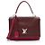 Borsa Louis Vuitton Lockme II in pelle di vitello Rosa
