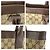 Borsa Tote in tela GG marrone e beige e pelle Gucci - vista 5