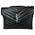 Yves Saint Laurent Sac à épaule Saint Laurent en cuir de veau Medium Loulou Matelasse Noir  - vue 1