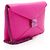 Valentino Garavani Borsa a tracolla Valentino in agnello One Stud Rosa - vista 2