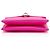 Valentino Garavani Borsa a tracolla Valentino in agnello One Stud Rosa - vista 4