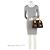 Borsa Manhattan PM in tela Monogram Louis Vuitton Marrone - vista 5