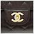 Gabrielle Borsa Chanel Classic Maxi Single Flap in pelle Caviar Marrone - vista 9