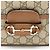 Borsa a tracolla Gucci GG Supreme Horsebit 1955 Small Flap Nero - vista 10