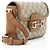 Borsa a tracolla Gucci GG Supreme Horsebit 1955 Small Flap Nero - vista 2