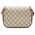 Borsa a tracolla Gucci GG Supreme Horsebit 1955 Small Flap Nero - vista 3