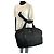 Borsa Boston in nylon Gucci Nera Nero - vista 7
