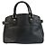 Louis Vuitton Epi Passy PM Leder Tragetasche Schwarz