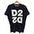 Camiseta Dsquared2 Negro Blanco  - vista 1