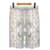 Hermès Gonna in seta Hermes Bianco Blu Beige  - vista 1