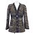 Timeless Chaqueta Chanel sin cuello Negro