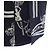Falda de seda Hermès 4E0330DQ 36 Negro Blanco - vista 6