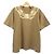 Hermès Camiseta de algodón Hermes Cartouche LE TRESOR DE MEDOR Castaño