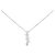 Autre Marque Collana in Pt850 e diamante Argento